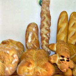 Panadería Hermanos Noguero pan apilado